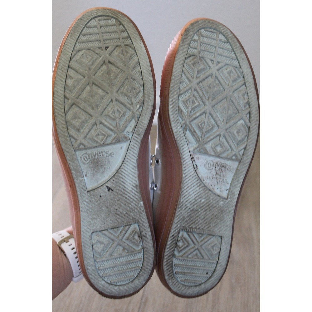 Converse Chuck Taylor All Star Low 'Mouse Washed Coral' Patent 166446C Womens 12 - Picture 5 of 7